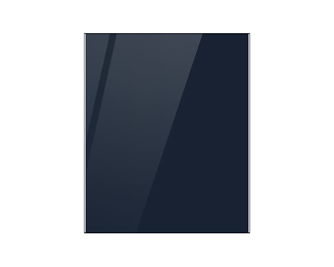 Samsung Bottom Door Panel for BESPOKE Fridge Freezer with Customizable Module and Design | Glam Navy (Glam Glass) Samsung Bottom Door Panel for BESPOKE Fridge Freezer with Customizable Module and Design | Glam Navy (Glam Glass)